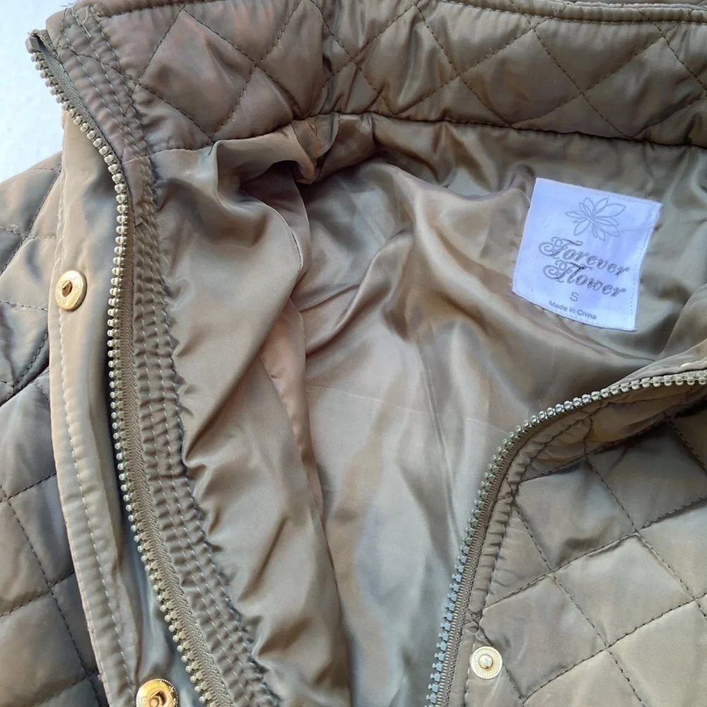 Forever Flower Womens Jacket SZ S